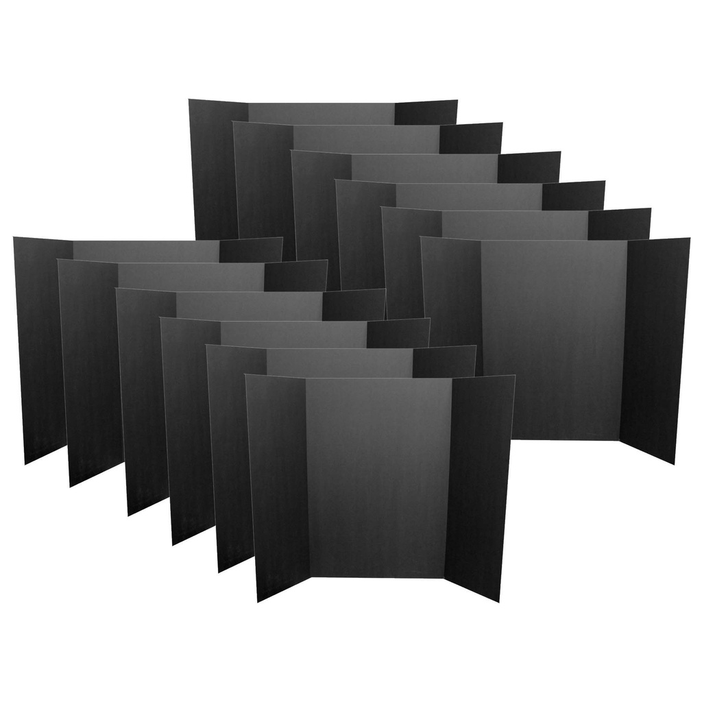 36" x 48" Total Black Foam Project Board Bulk Pack of 24