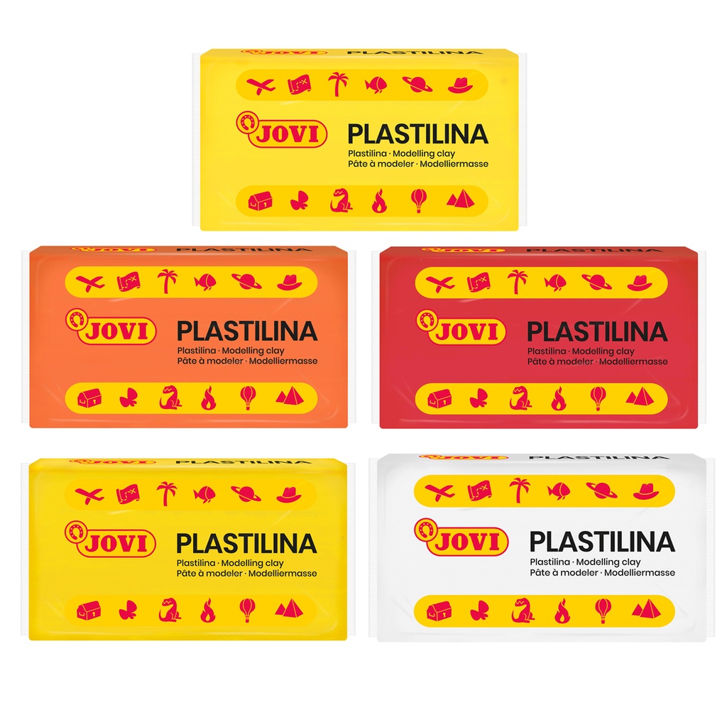 Standard Colors Plastilina Modeling Clay 30 Bars