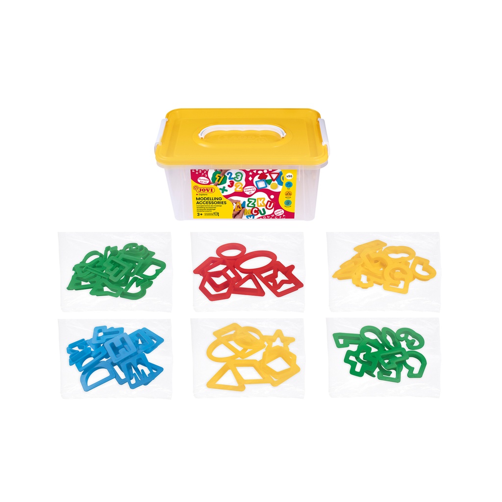 Dough & Clay Modelling Accessories School Pack of 96