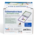 Cuisenaire® Rod Workspace Trays Set of 6