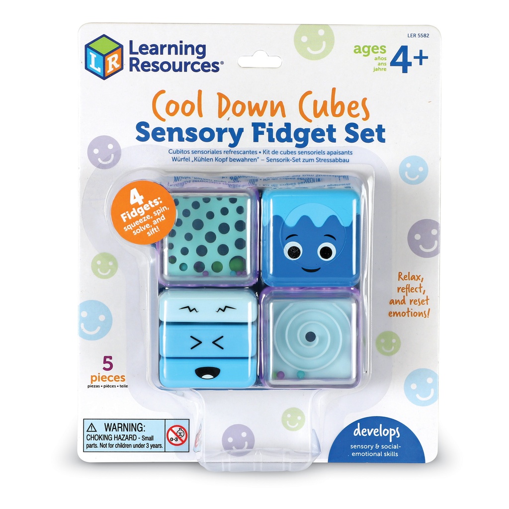 Cool Down Cubes Sensory Fidget Set 2 Sets