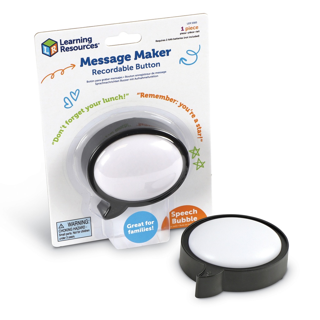 Message Recorder - Speech Bubble Pack of 3