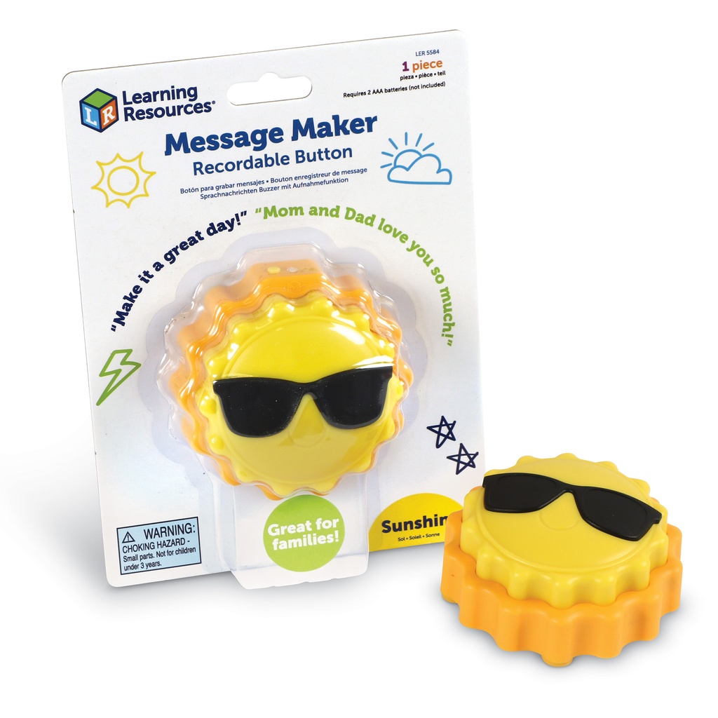 Message Recorder - Sun Pack of 3