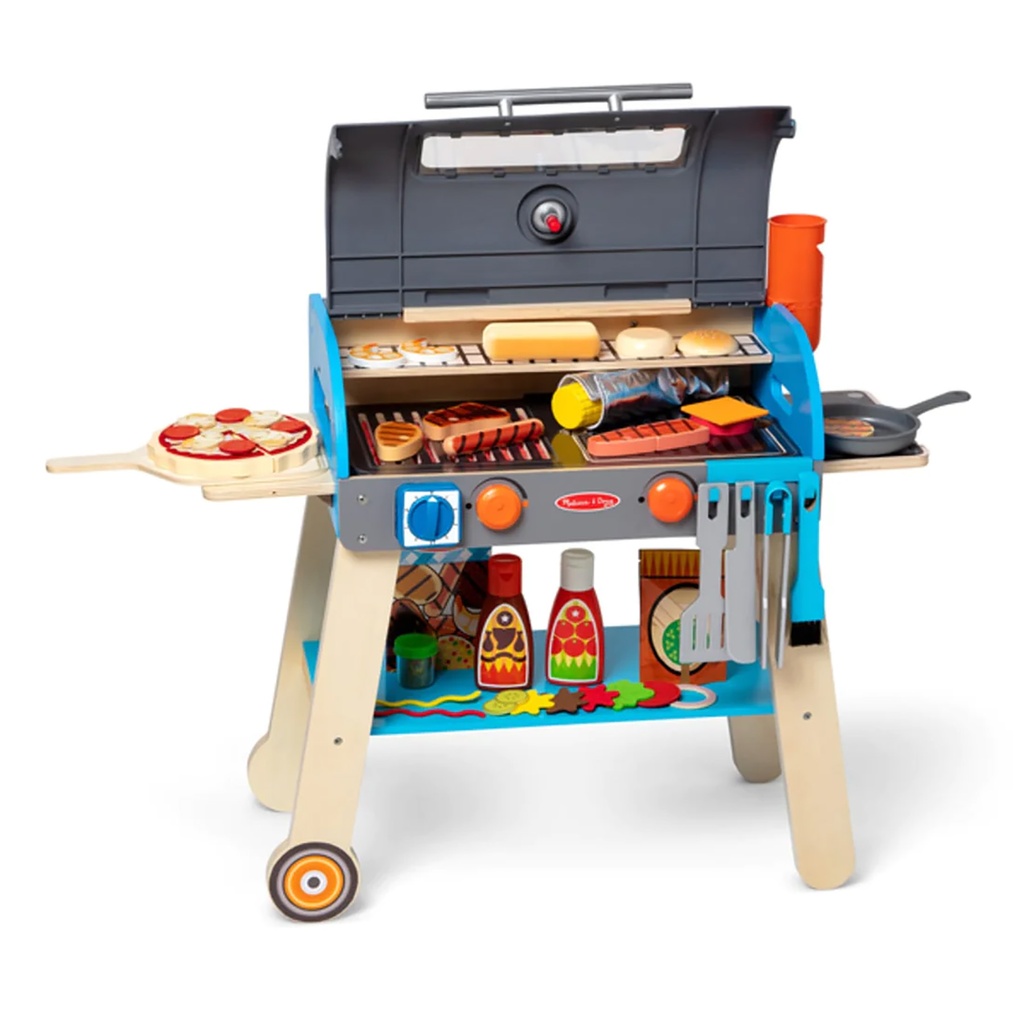 Deluxe Grill & Pizza Oven Playset