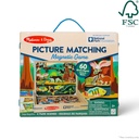 National Parks Picture Matching Magnetic Game