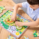 Animal Chase I-Spy Wooden Gear Puzzle