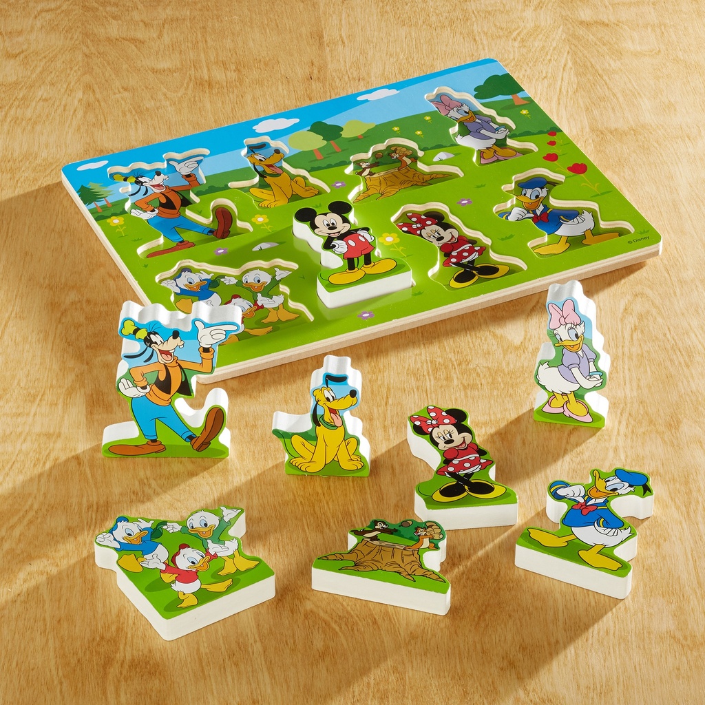 Mickey Mouse Wooden Chunky Puzzle