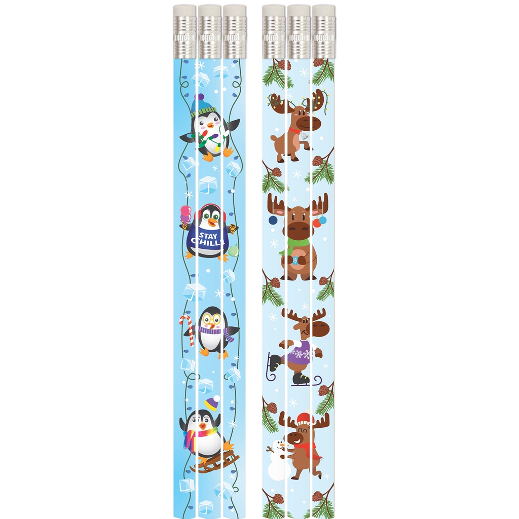 Winter Adventure Pencil Pack of 12