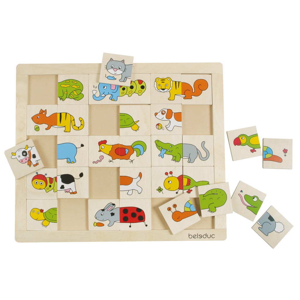 Match & Mix Animals Puzzle