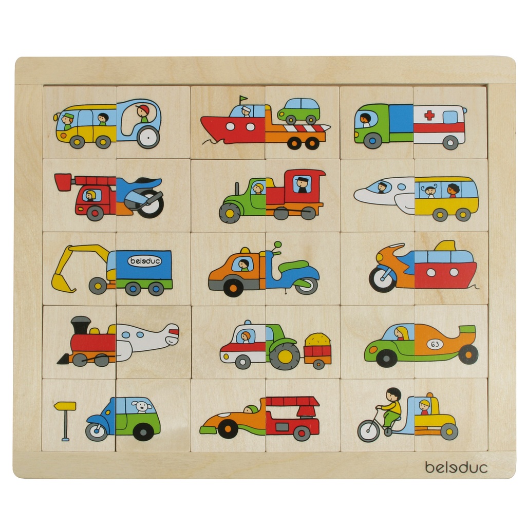 Match & Mix Transport Puzzle