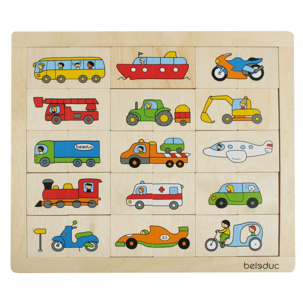 Match & Mix Transport Puzzle