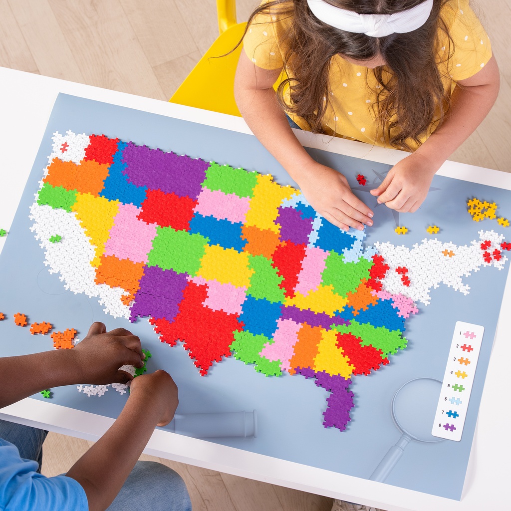 Plus-Plus® Puzzle By Number®  1400 pc Map of the United States