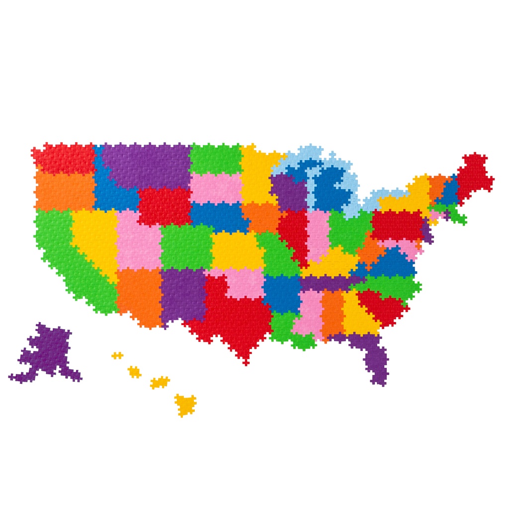 Plus-Plus® Puzzle By Number®  1400 pc Map of the United States