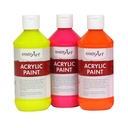 Fluorescent Acrylic 8 oz Paint Set of 8