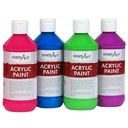 Fluorescent Acrylic 8 oz Paint Set of 8