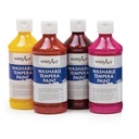 Glitter Washable 8 oz Paint Set of 9