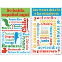 Spanish Chatter Charts Set of 8