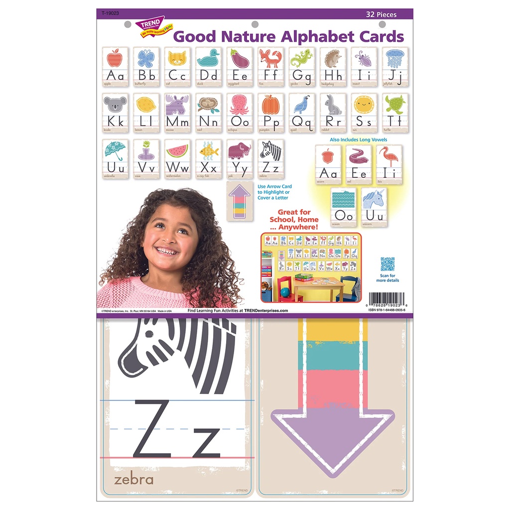 Good Nature Alphabet Cards Learning Set