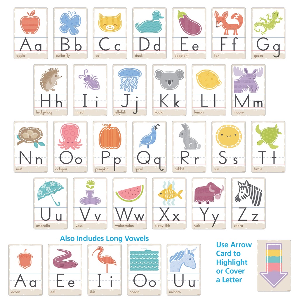 Good Nature Alphabet Cards Learning Set