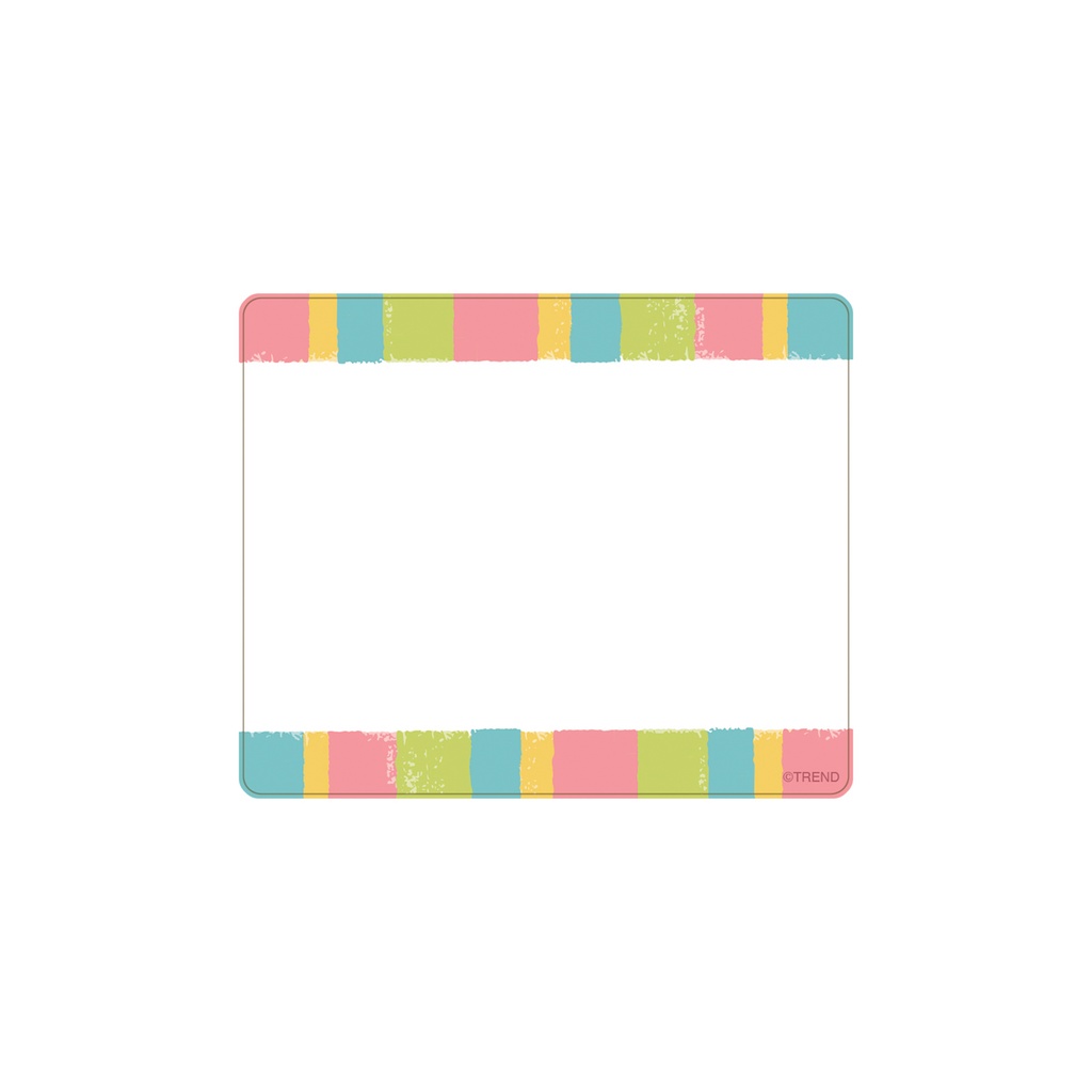 Cheerful Stripes Terrific Labels™ 36 Count