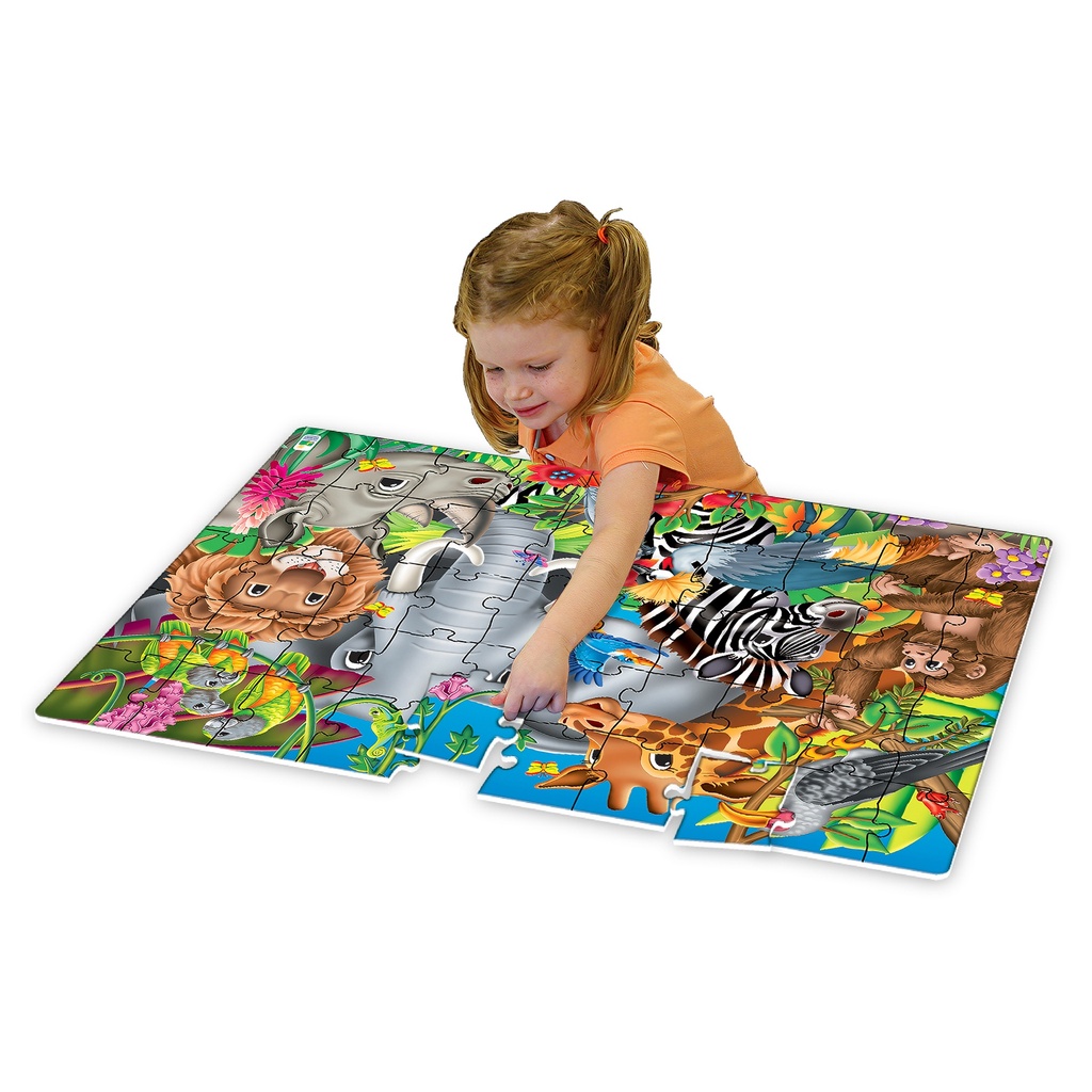 Jumbo Floor Puzzles - Animals of the World