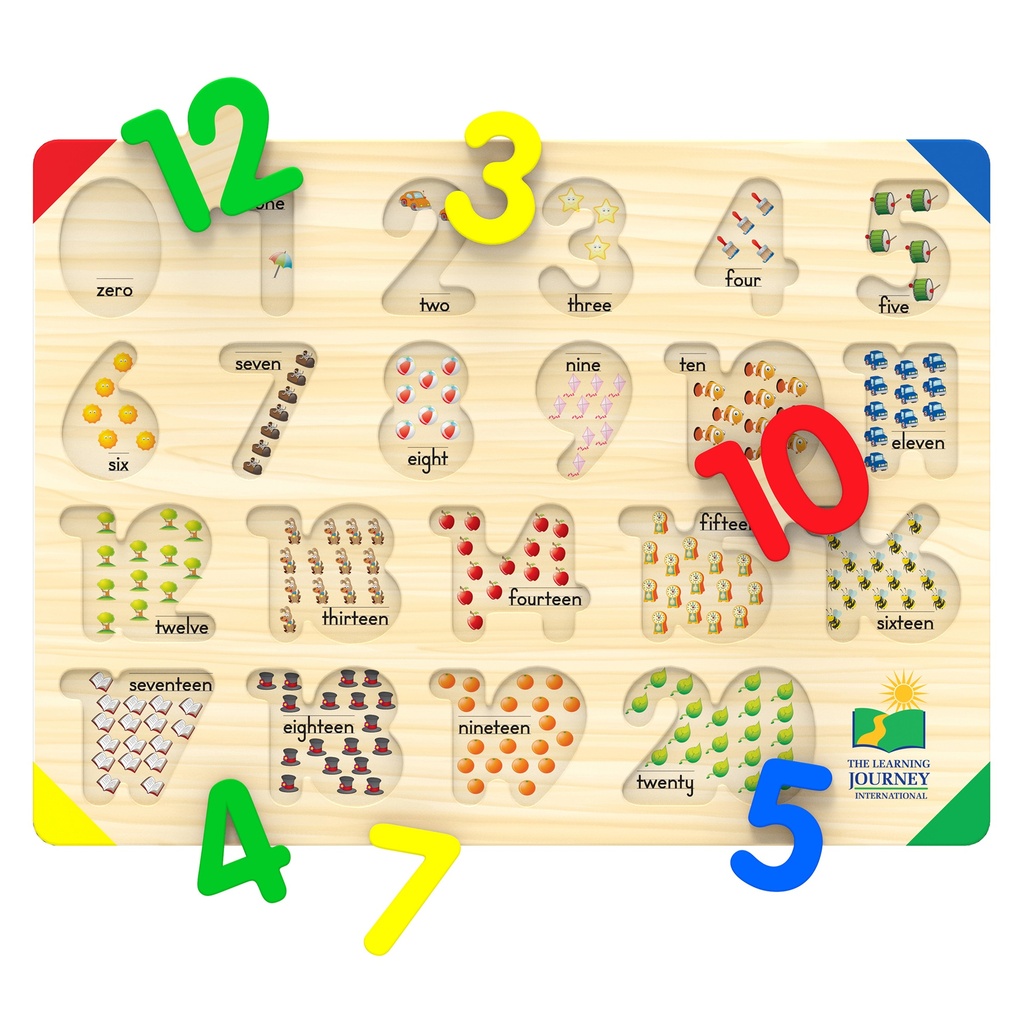 Lift & Learn 123 Number Puzzle