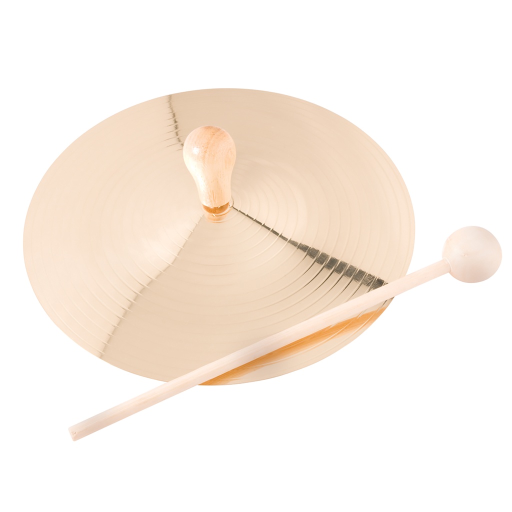 Single 6" Cymbal with Mallet