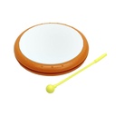 8" Plastic Frame Drum with Mallet