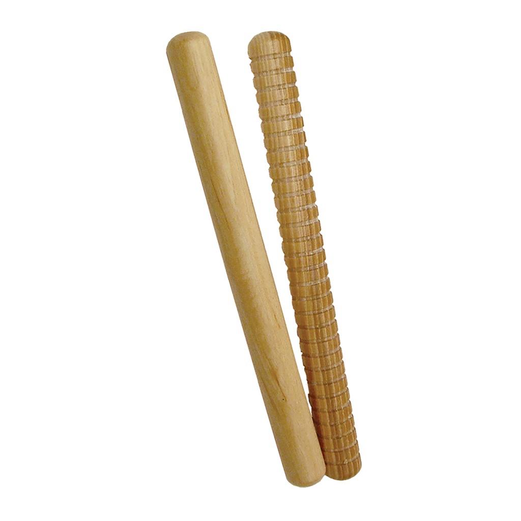 8" Hickory Rhythm Sticks Pair