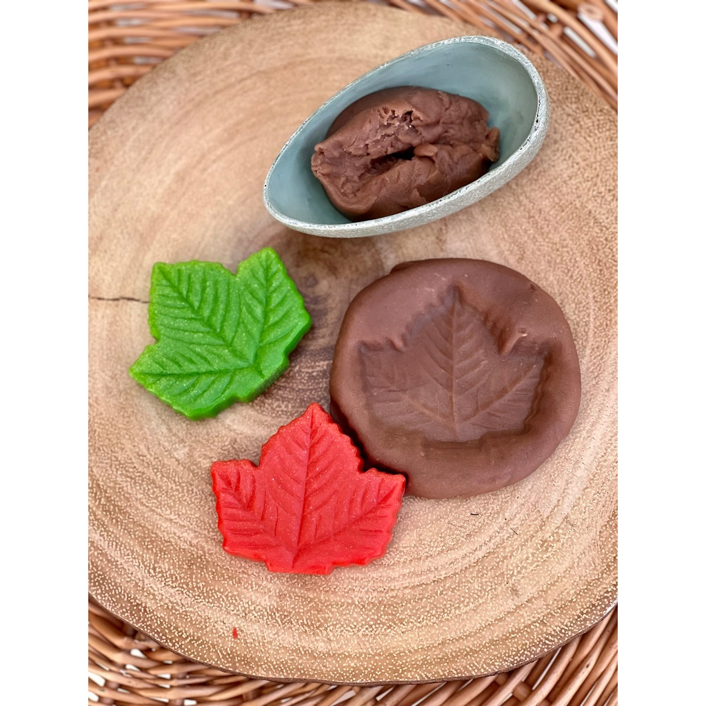 Leaves Sensory Play Stones Set of 12