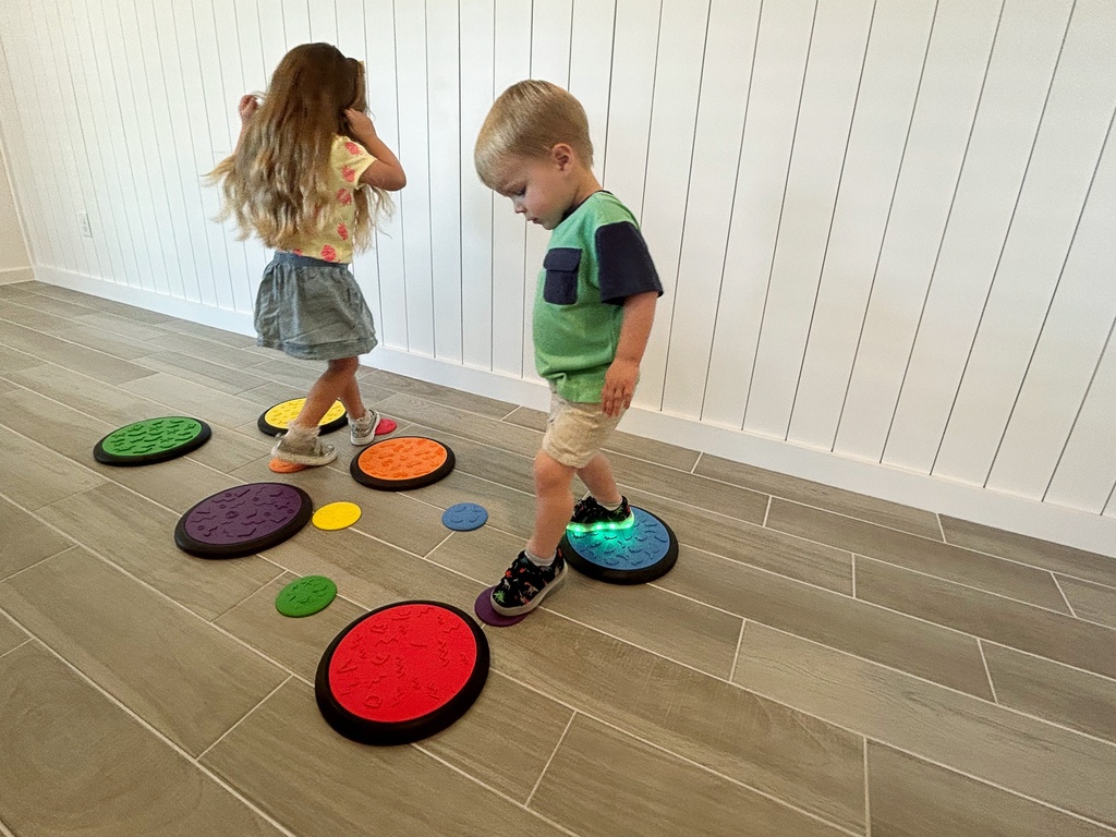 Pastel Colors Sensory Game Tiles