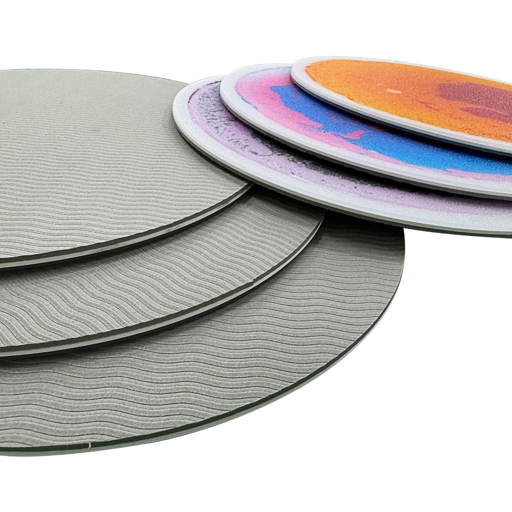 Liquid Floor Tiles Assorted Color Discs