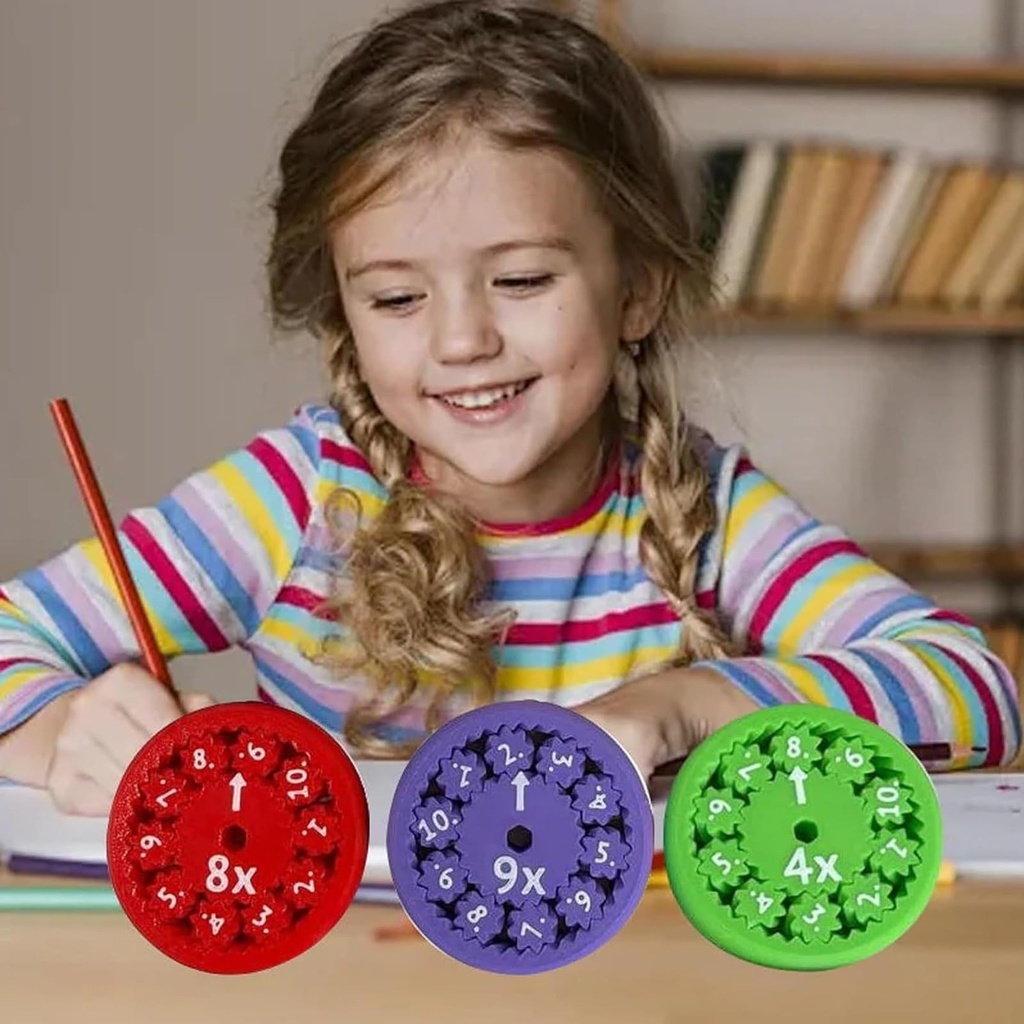 Math Fact Fidget Spinners Set