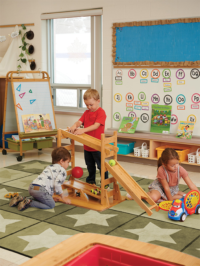 Bamboo Simple Machines Play Center