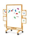 CWB1 Collaboration Whiteboard Premium Model with Slate Kit single portrait low position LR.jpg