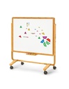 CWB2 Collaboration Whiteboard Base Model single landscape with small boards stored LR.jpg