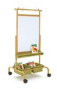 CS701-S-Bamboo Deluxe Chart Stand with Sage Tubs-High-S.jpg