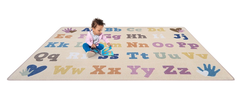 Alphabet for Everyone Area Rug