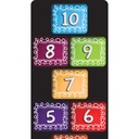 Smart Poly™, The Original Fun Mat™, Mat Runner, 15.5" x 47", Numbers 1-10, Chalk loop