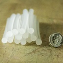 Mini Size 4" Clear Hot Glue Sticks, 5 lb Box