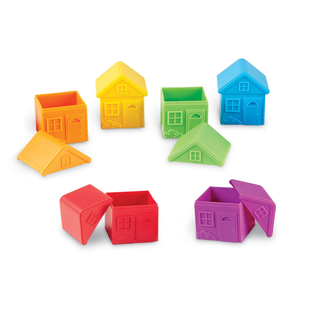 All About Me Sort & Match Houses, Set of 6