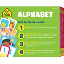 Alphabet Flash Card, 4-Pack