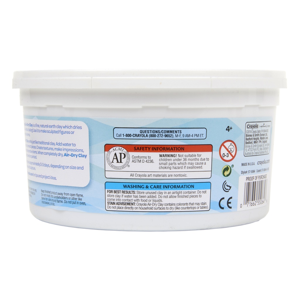 Air-Dry Clay, 2 1/2 lbs., Terra Cotta