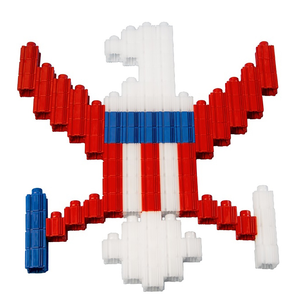 Building Blocks Americana Made in USA Kit, 150 Pieces