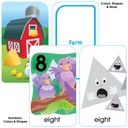 Preschool Flash Card, 4-Pack