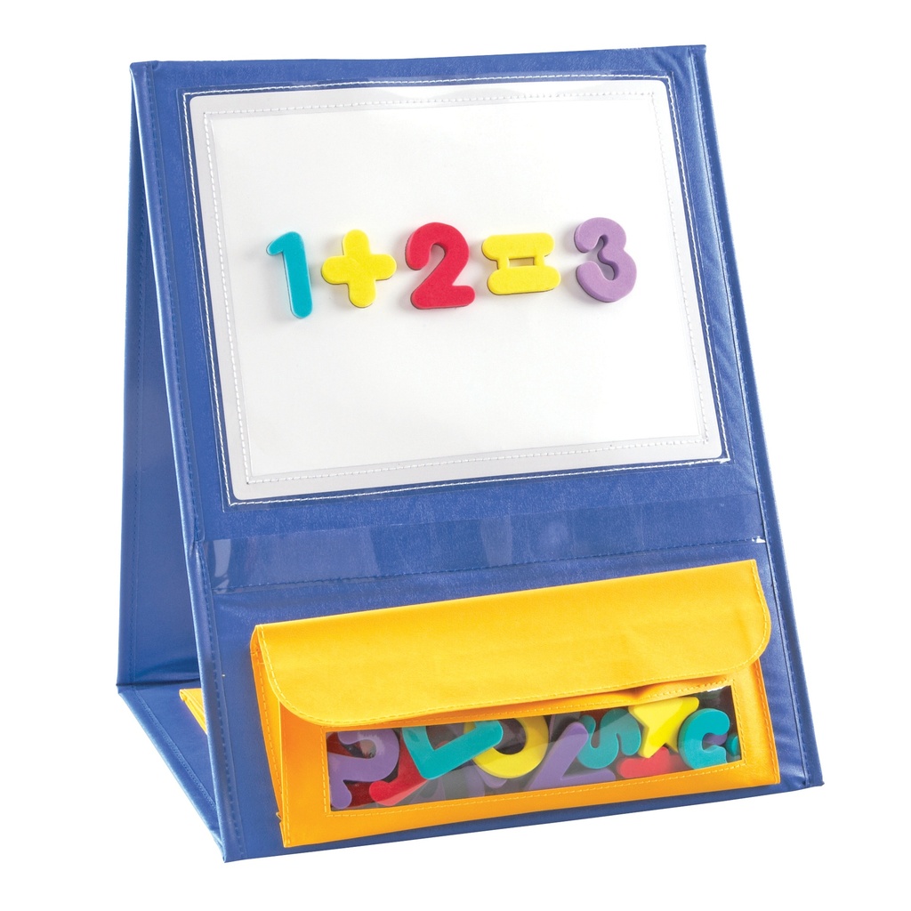 Double-sided Magnetic Tabletop Pocket Chart