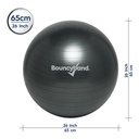 Balance Ball, 65cm, Dark Gray