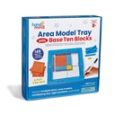 Area Model Tray with Base Ten Blocks