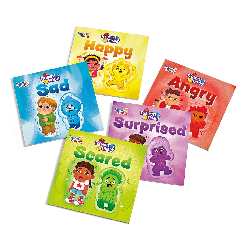 Feelings Family™ Book Set Happy, Sad, Angry, Scared & Surprised