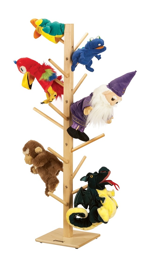 Jonti-Craft® 16 Peg Puppet Tree